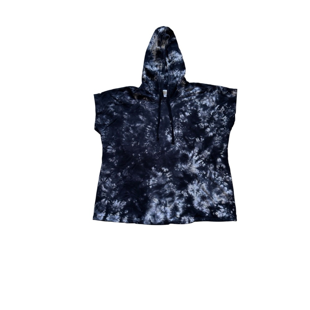 LIVI Lane Bryant 18/20 Poncho Hoodie Oversized Short Sleeve Pockets